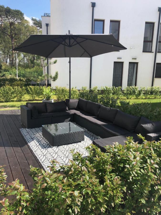 Apartament Baltica Z Ogrodkiem - W Ustronnym Miejscu Tuz Przy Plazy Rogowo  Dış mekan fotoğraf